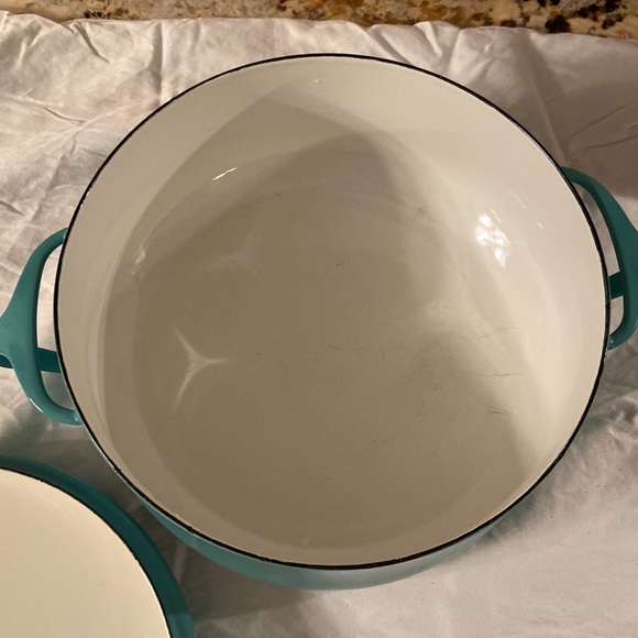 Dansk Kitchen Rare Color Teal Dansk Kobenstyle 4 Qt Casserole Dutch